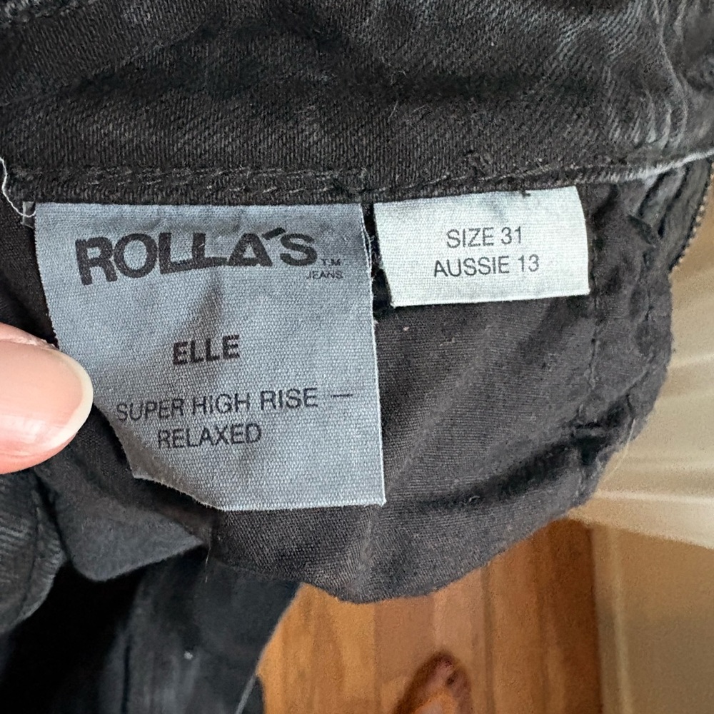 ROLLA'S Elle Super High Rise Relaxed Jeans - Picture 6 of 7